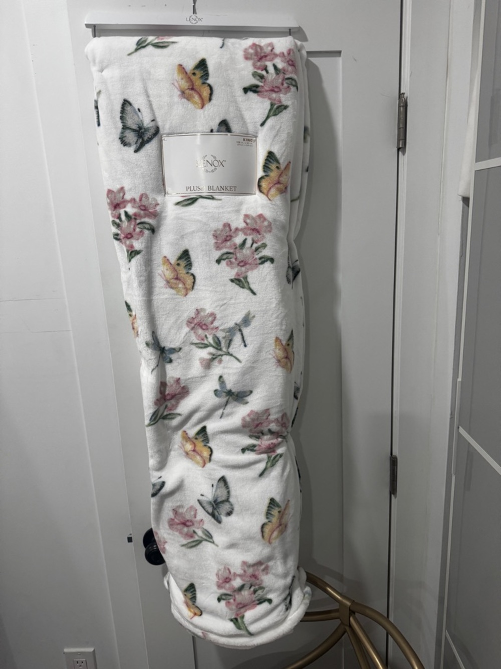 Lenox Butterfly Meadow Plush blanket - KING